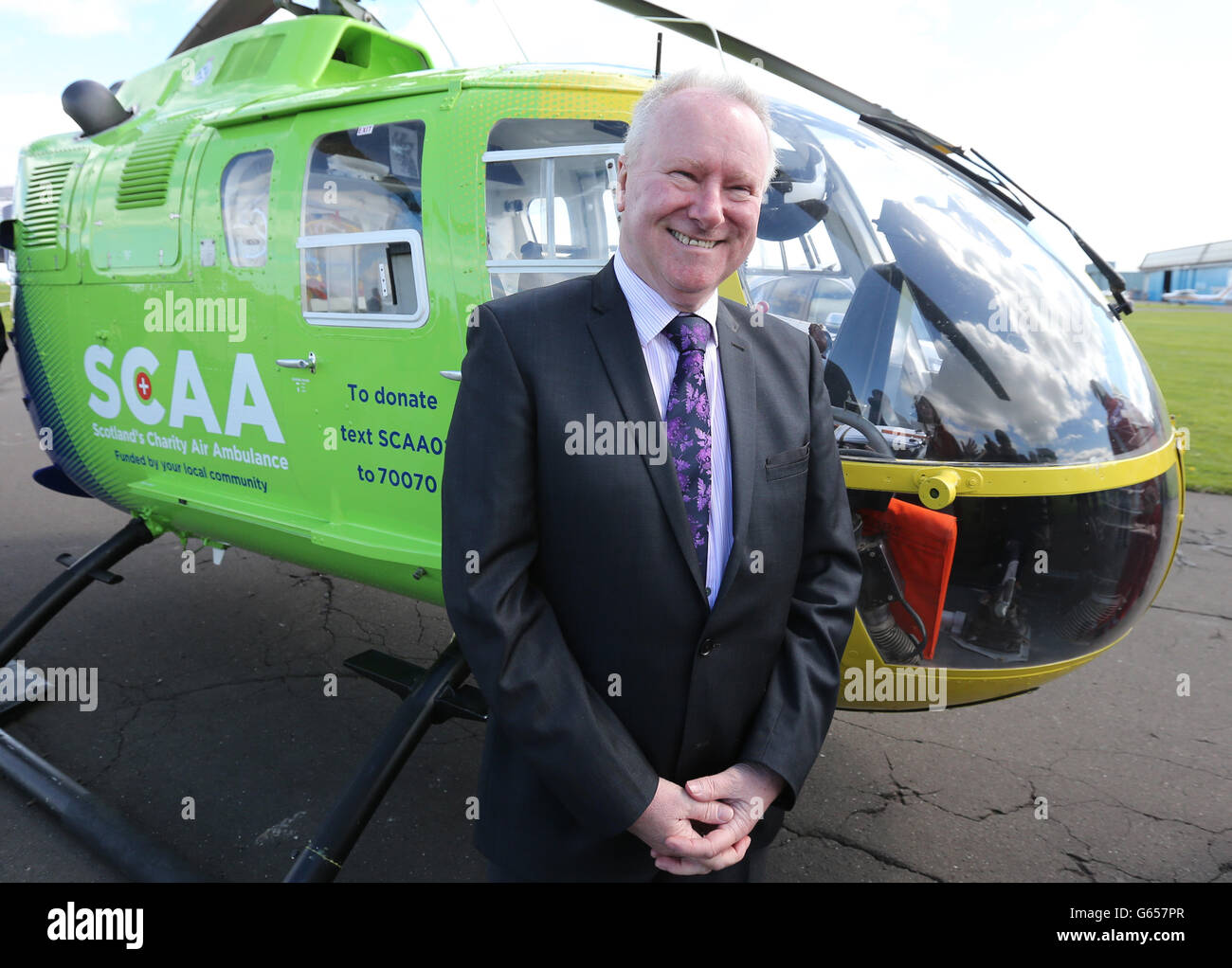Scotlands Charity Air Ambulance High Resolution Stock Photography and ...