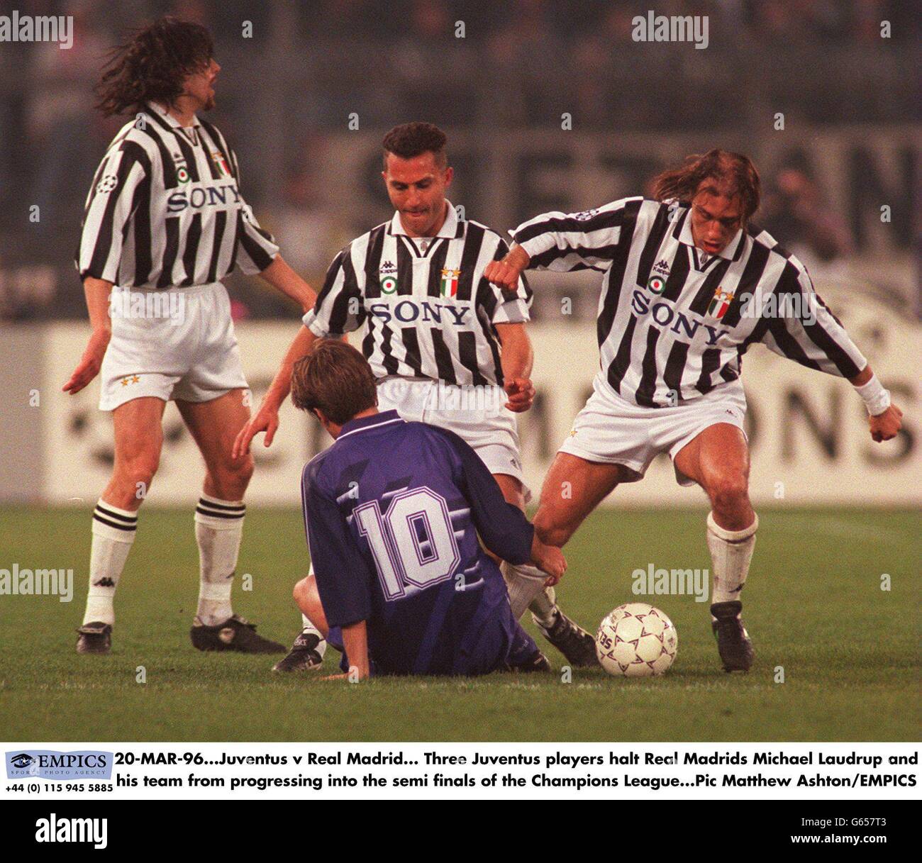 Sticker Laudrup & Boniek Juventus #266 - Storia Juve Masters Edizioni - Non Collé