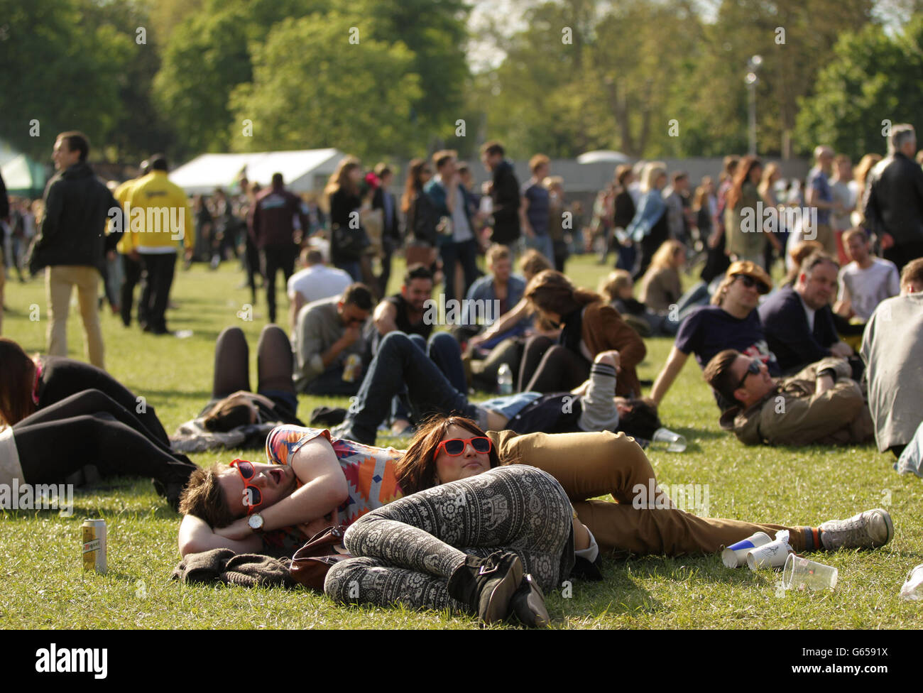 Field Day Festival London Stock Photo Alamy