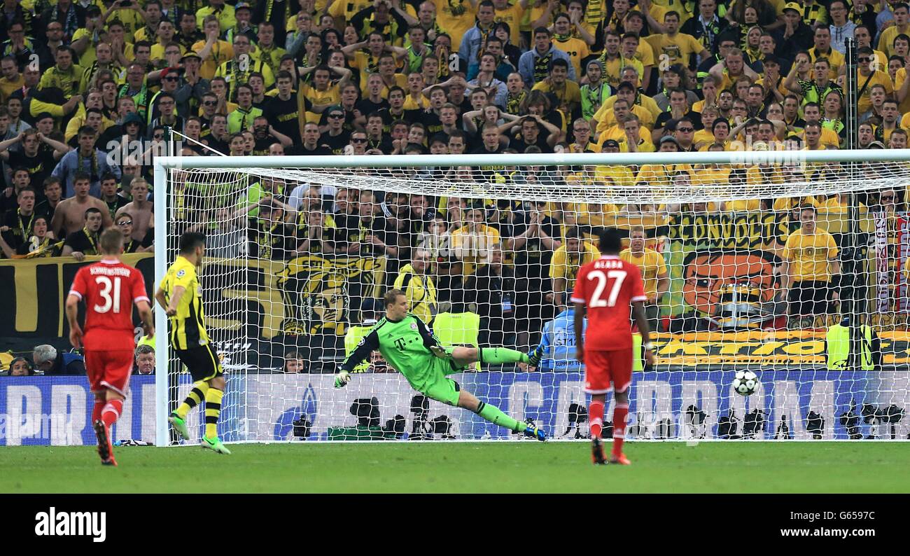Soccer UEFA Champions League Final Borussia Dortmund v Bayern Munich Wembley Stadium Soccer UEFA Champions League Final Borussia Dortmund v Bayern Munich Wembley Stadium