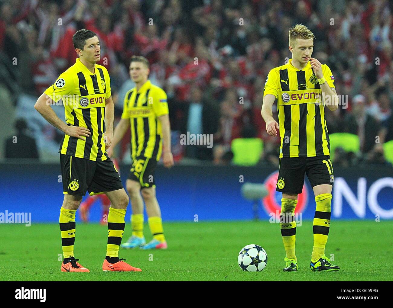 Soccer - UEFA Champions League - Final - Borussia Dortmund v Bayern Munich  - Wembley Stadium Stock Photo - Alamy