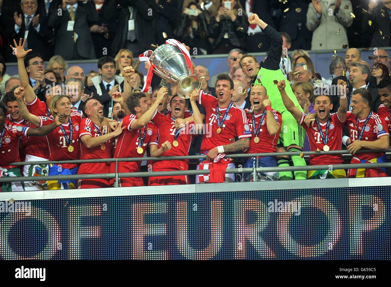 Soccer UEFA Champions League Final Borussia Dortmund v Bayern Munich Wembley Stadium Soccer UEFA Champions League Final Borussia Dortmund v Bayern Munich Wembley Stadium