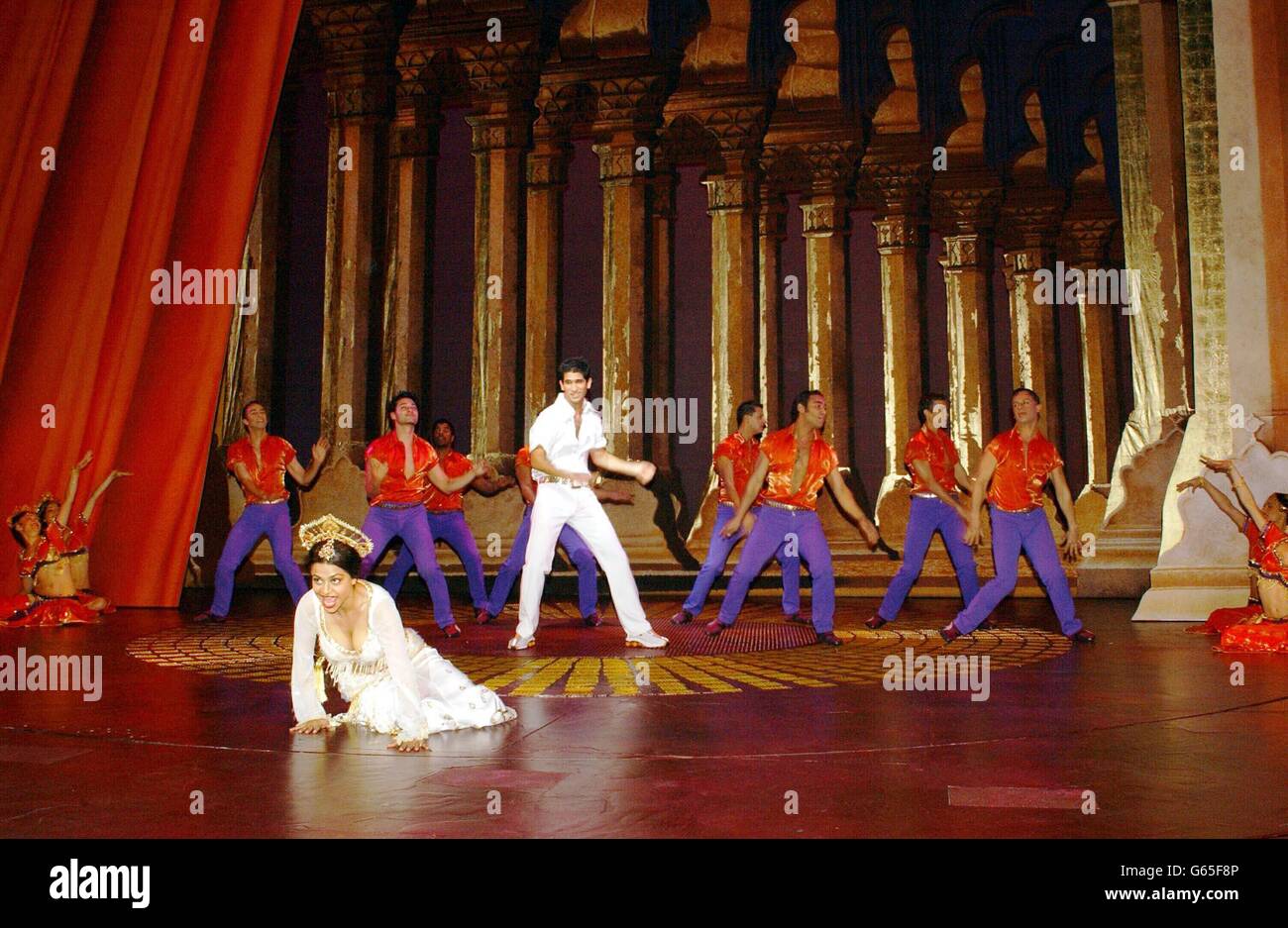 Bombay Dreams Rehearsal Stock Photo