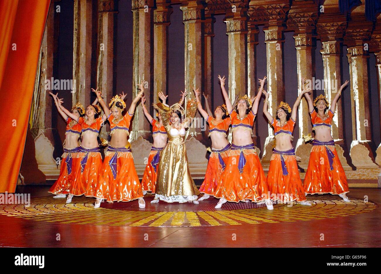 Bombay Dreams Rehearsal Stock Photo