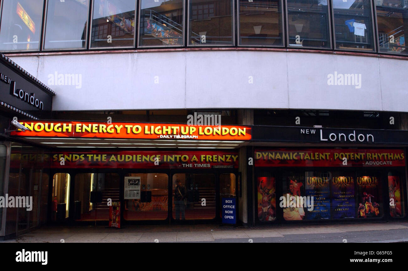 New London Theatre Stock Photo