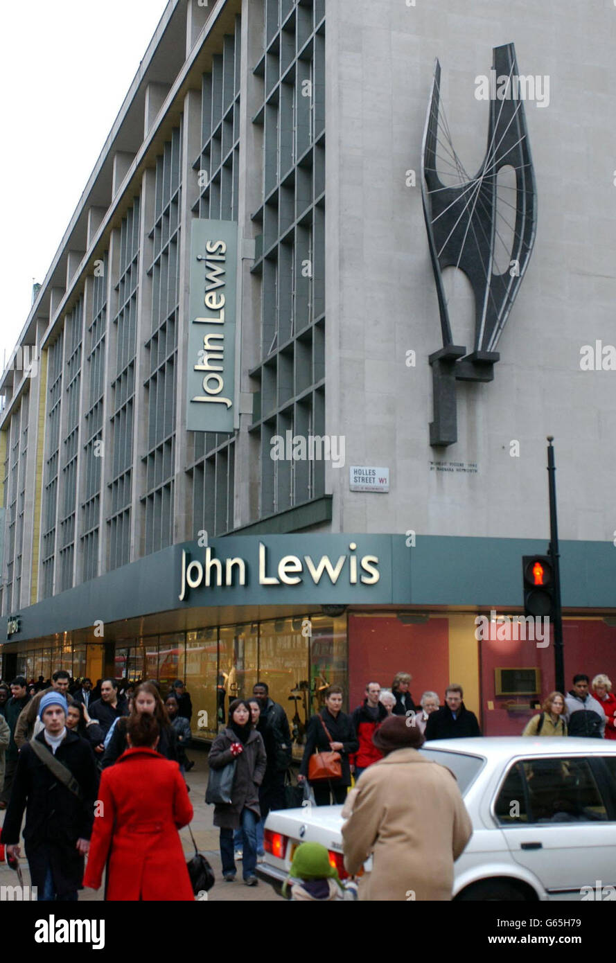 John lewis store in londons oxford street hires stock photography and