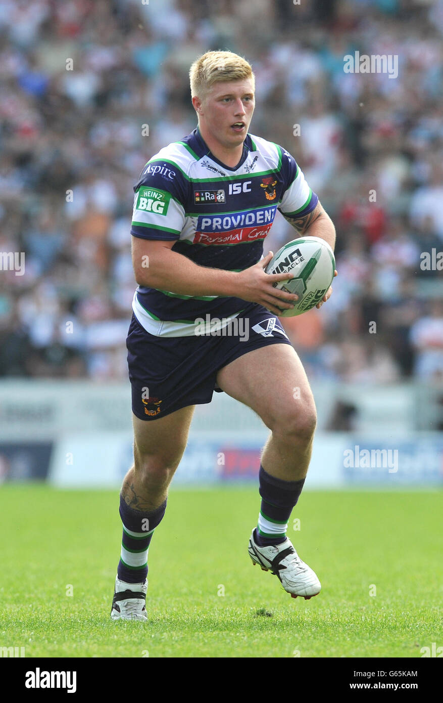 Rugby league super league st helens bradford bulls langtree park hi-res ...