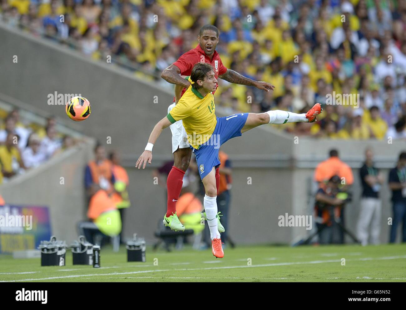 Soccer - International Friendly - Brazil v England - Maracana Stadium Stock Photo