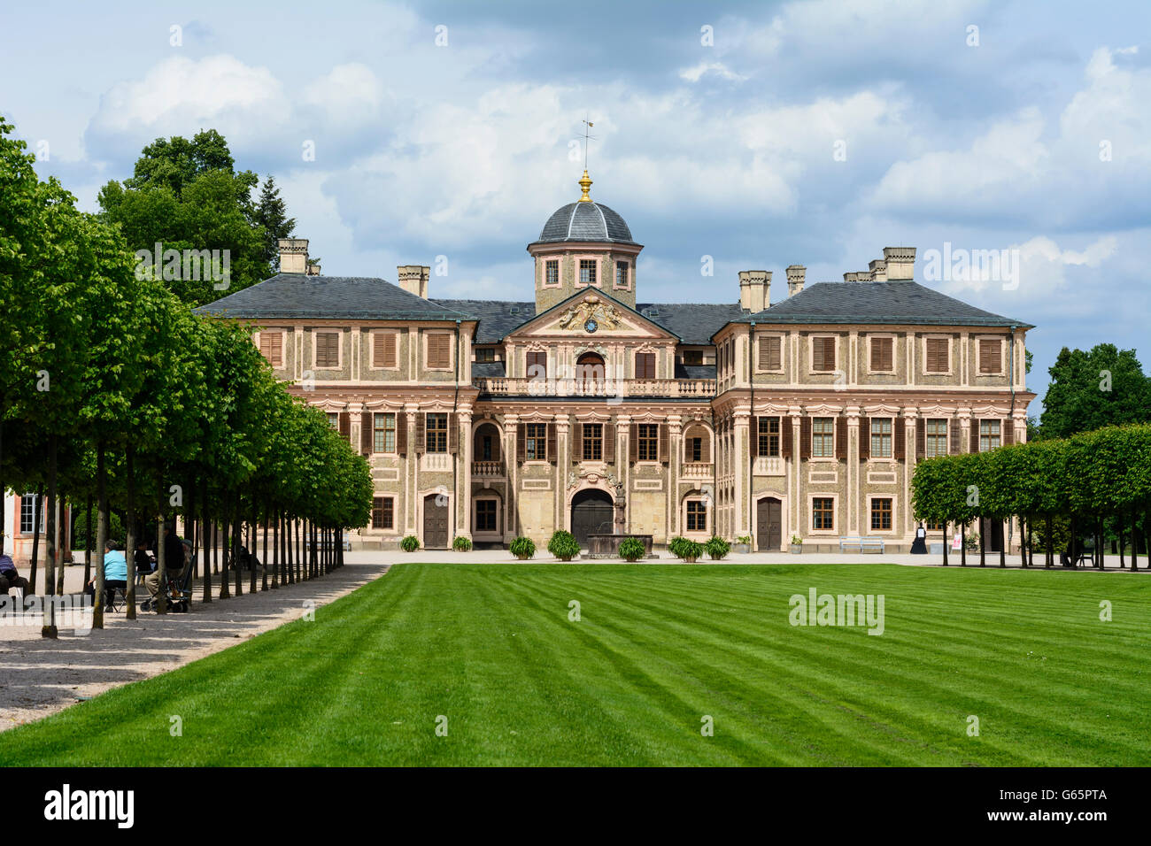 Favorite Palace, Rastatt, Germany, Baden-Württemberg, Schwarzwald, Black Forest Stock Photo