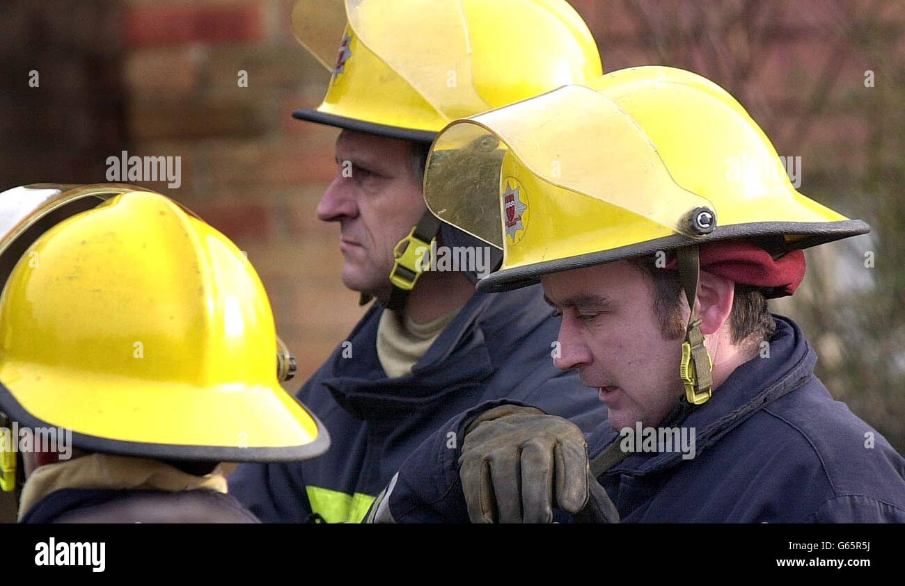 Crowborough House Fire Stock Photo Alamy