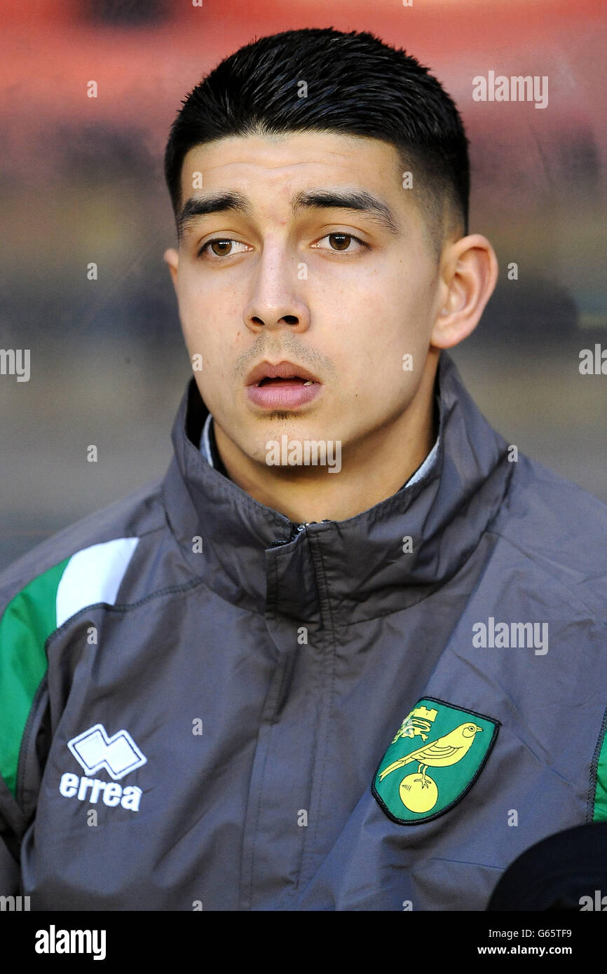 Soccer - FA Youth Cup - Semi Final - First Leg - Nottingham Forest v Norwich City - City Ground Stock Photo