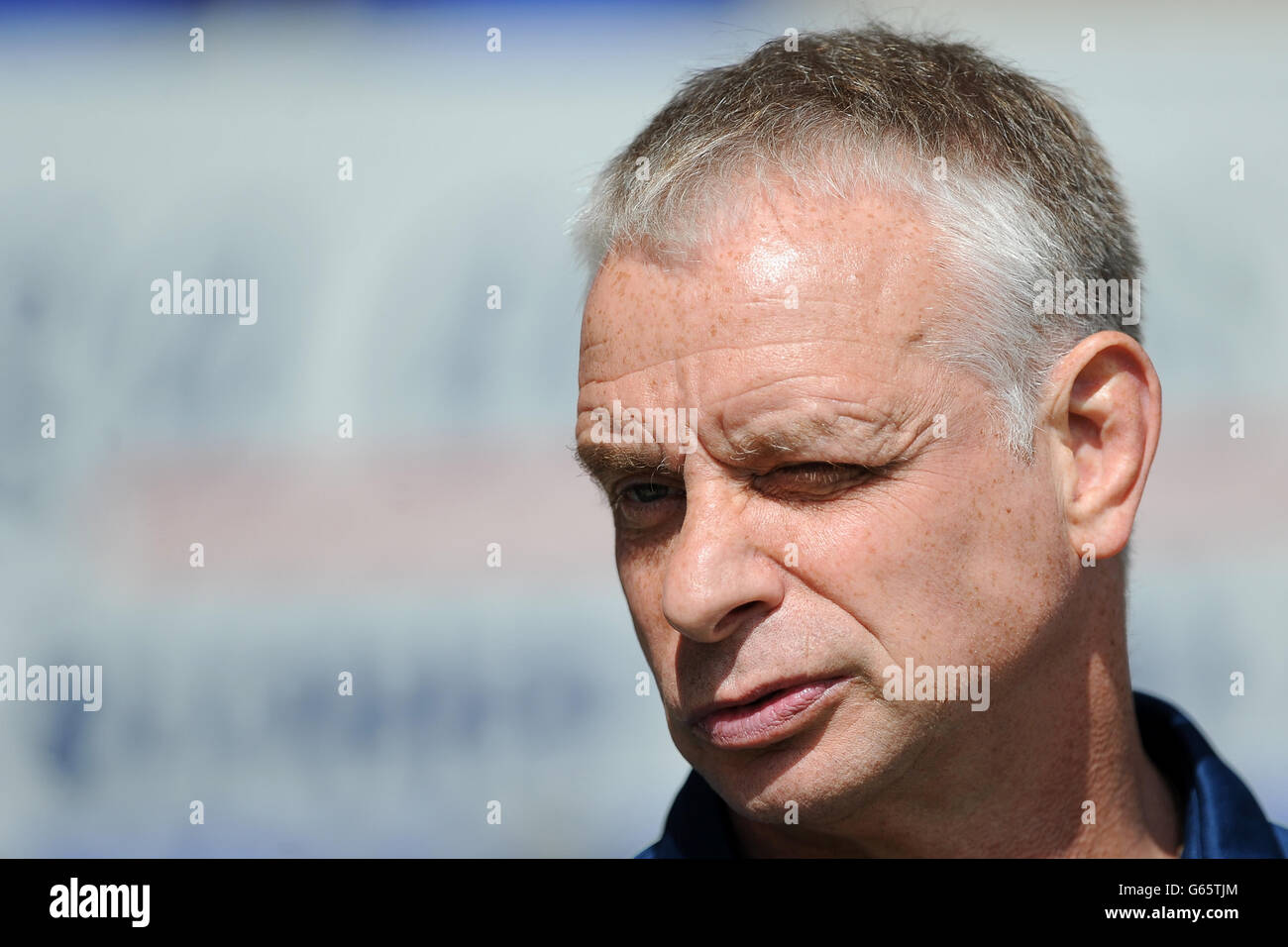 Rugby League - Super League - Warrington Wolves v Salford City Reds - Halliwell Jones Stadium Stock Photo