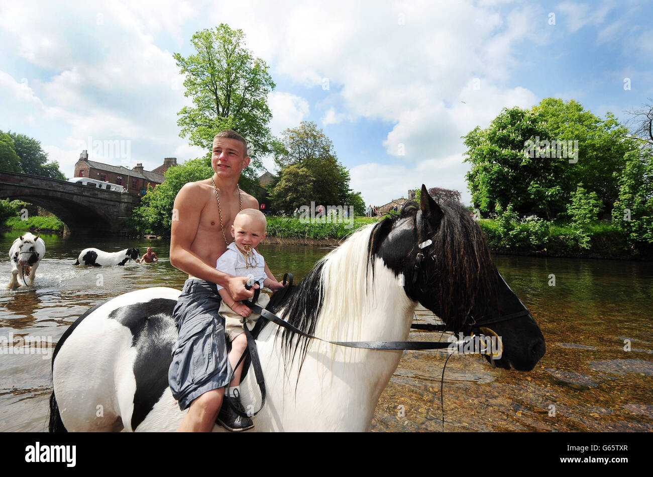 Appleby Horse Fair Stock Photo - Alamy