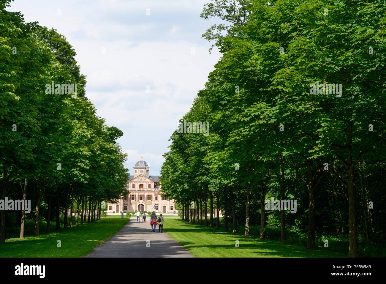 Favorite Palace, Rastatt, Germany, Baden-Württemberg, Schwarzwald, Black Forest Stock Photo