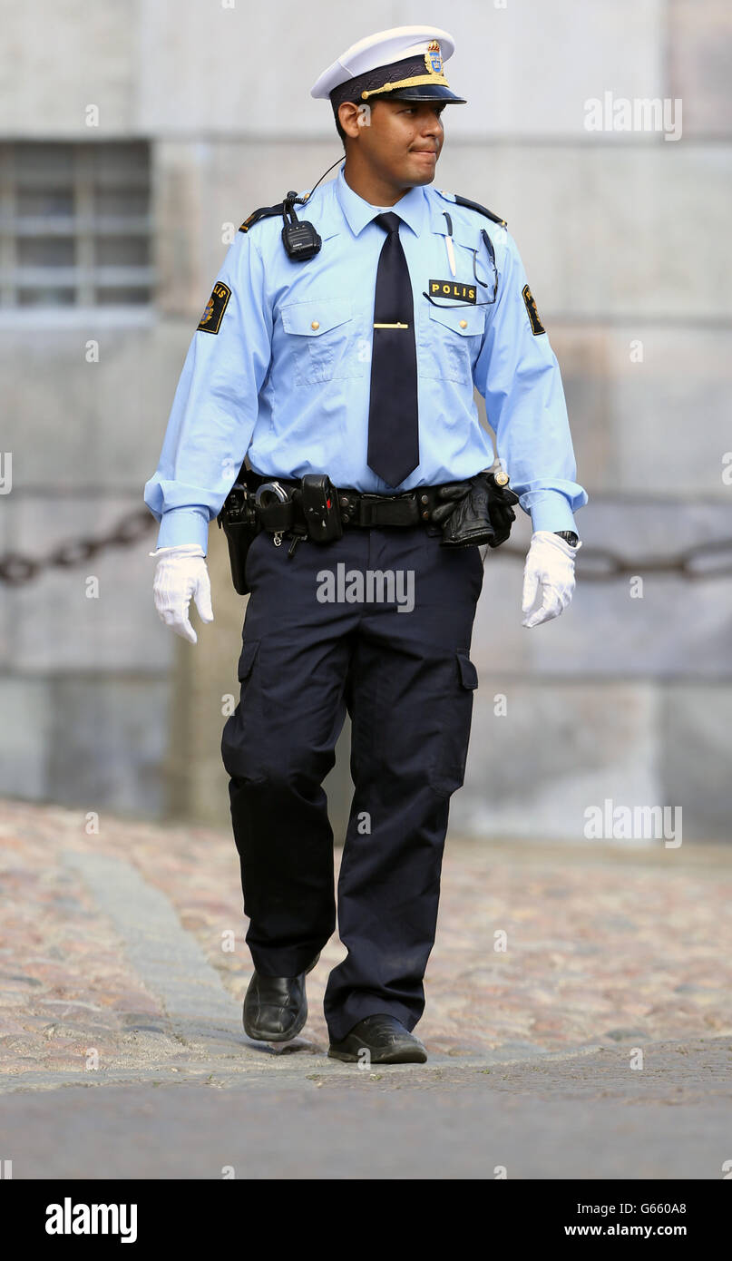 Swedish police officer hi-res stock photography and images - Alamy