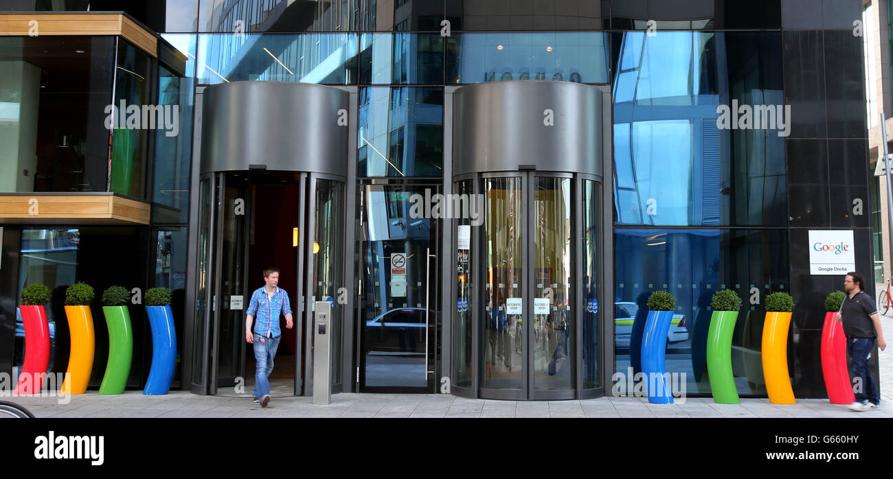 Google HQ in Dublin Stock Photo