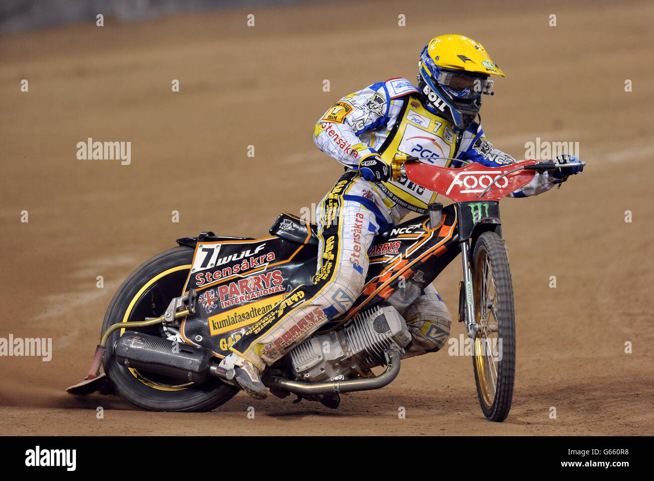Speedway British Speedway Grand Prix Millennium Stadium Stock Photo