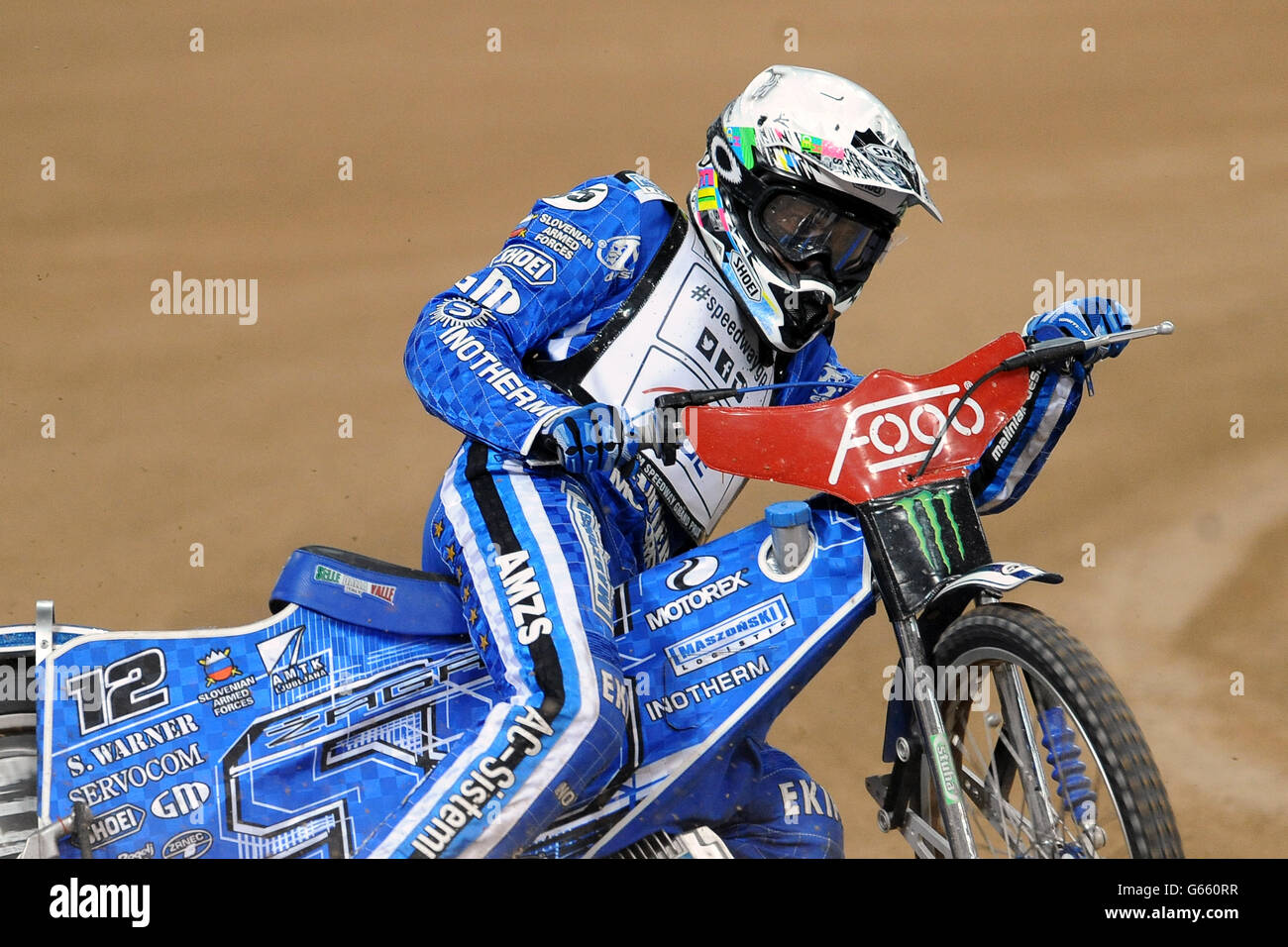 Speedway British Speedway Grand Prix Millennium Stadium Stock Photo