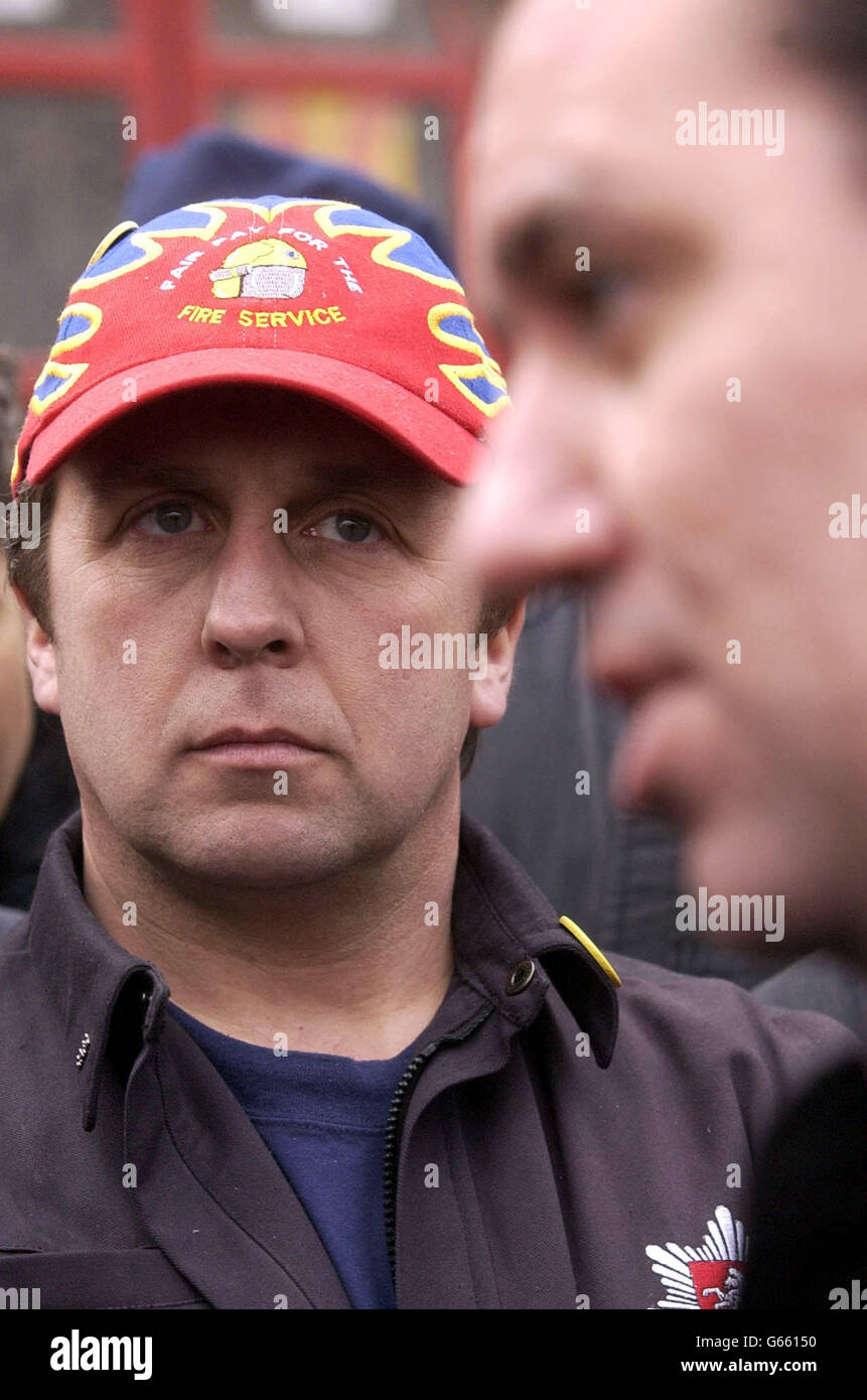 Emergency services industrial action fire brigade strike firefighters