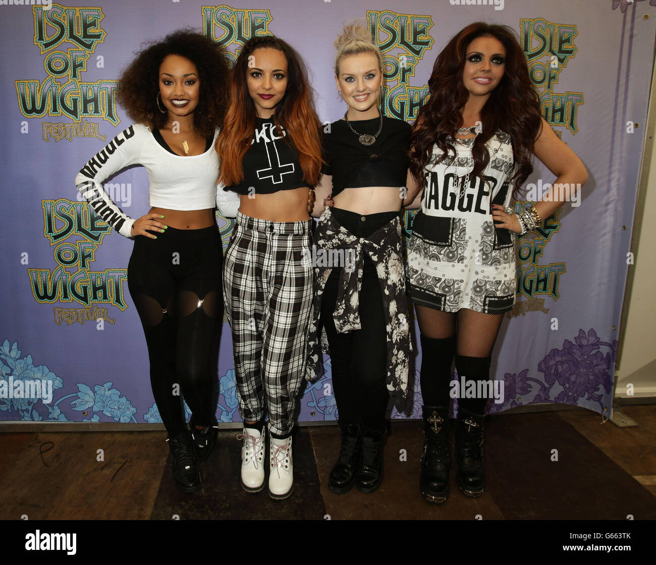 Little Mix members LeighAnne Pinnock, Jade Thirlwall, Perrie Edwards and Jesy Nelson at the