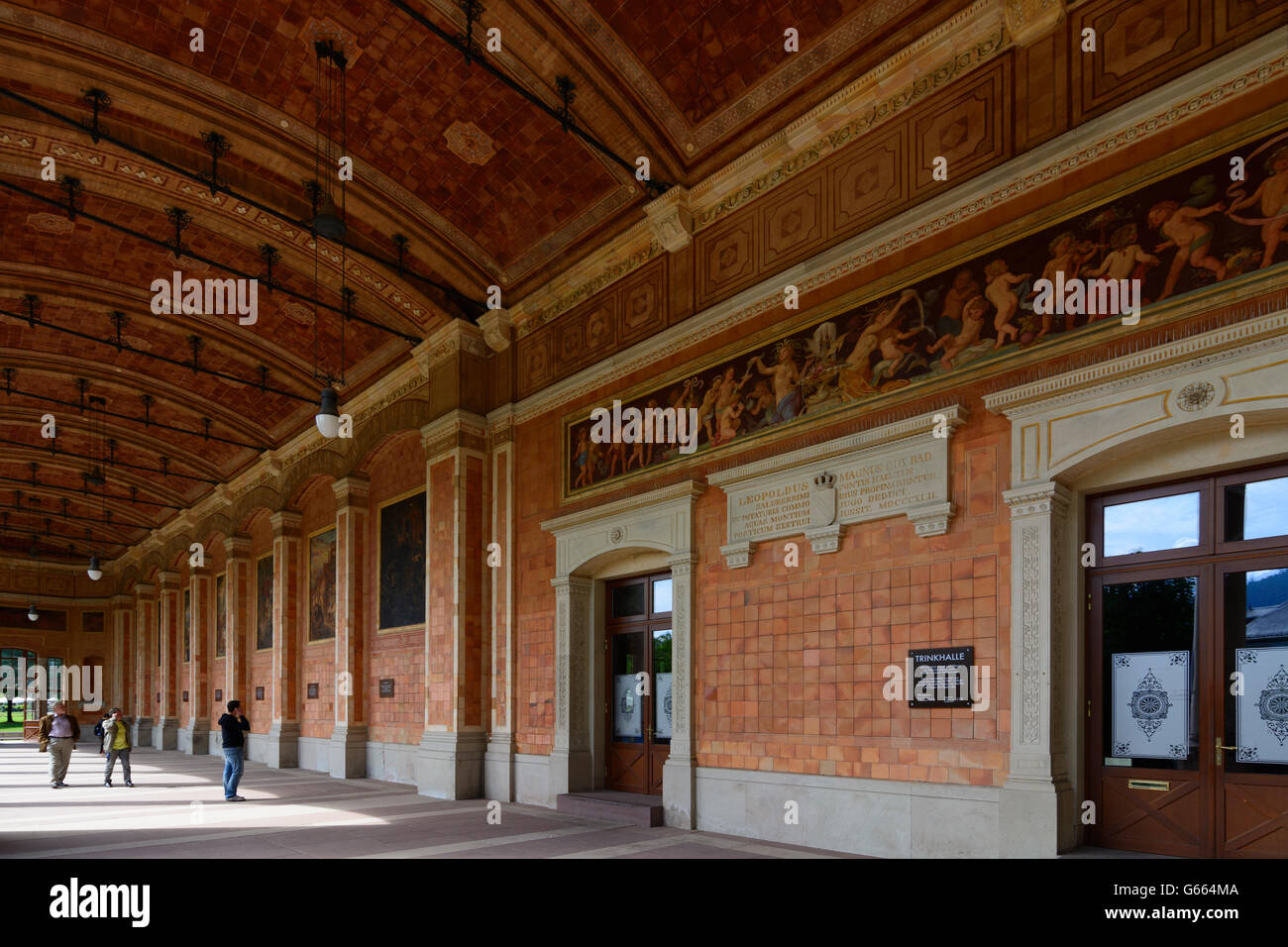 Trinkhalle (taproom), Baden-Baden, Germany, Baden-Württemberg, Schwarzwald, Black Forest Stock Photo