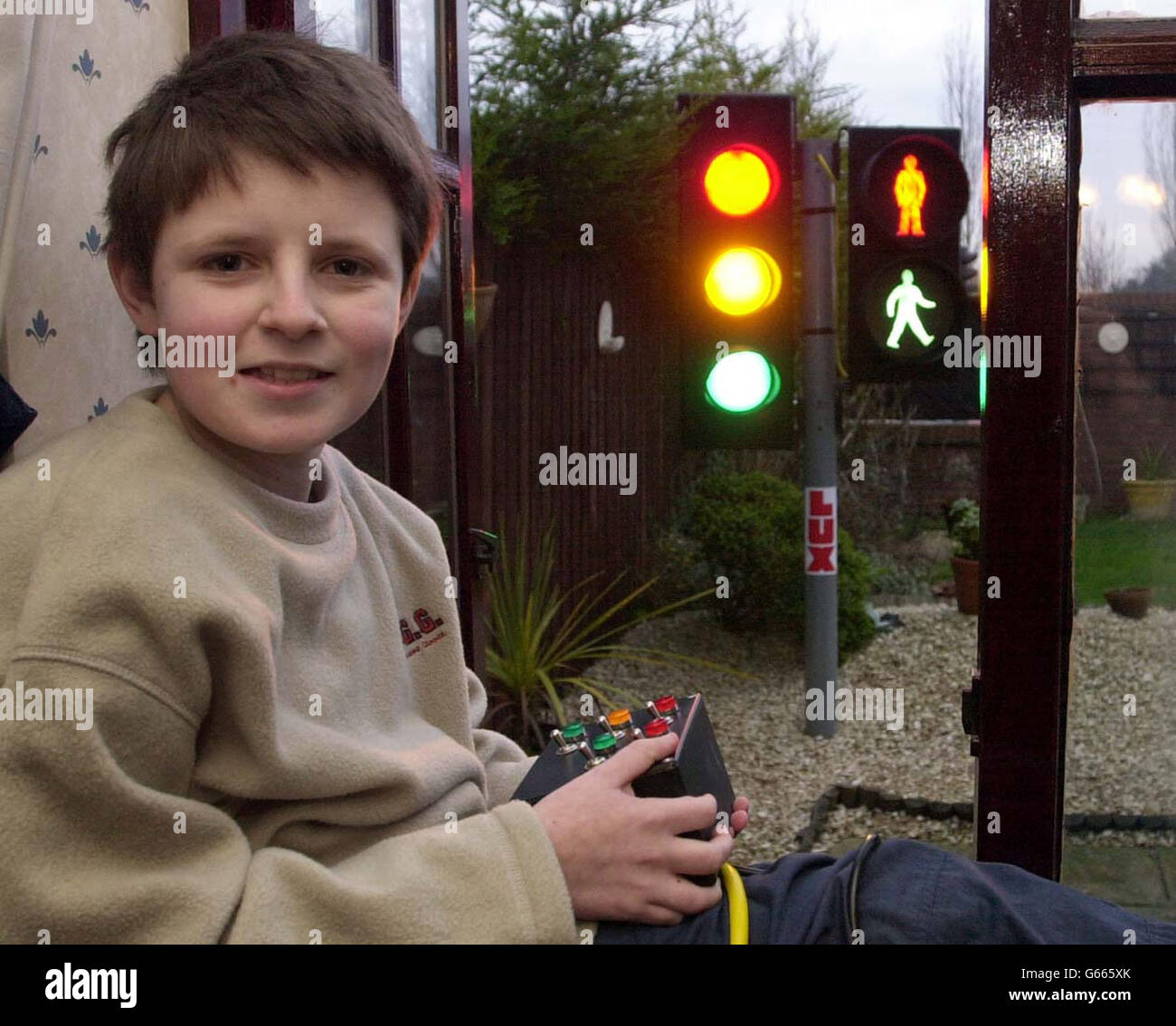 Benjamin Brittain - Asperger's Syndrome Stock Photo