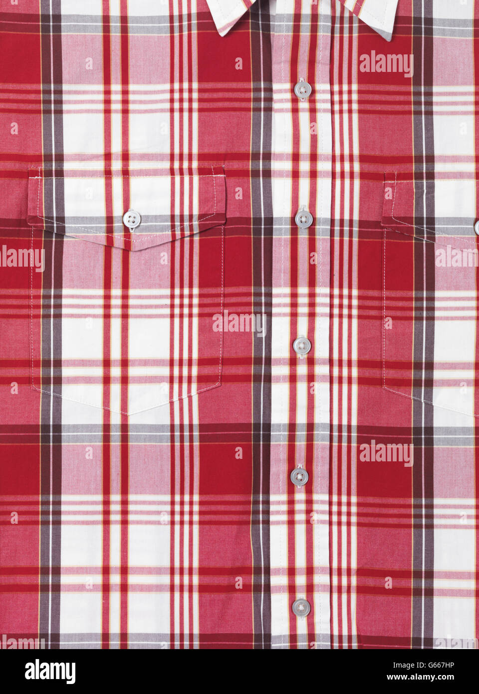 Red And White Checkered Shirt Stock Photos Red And White