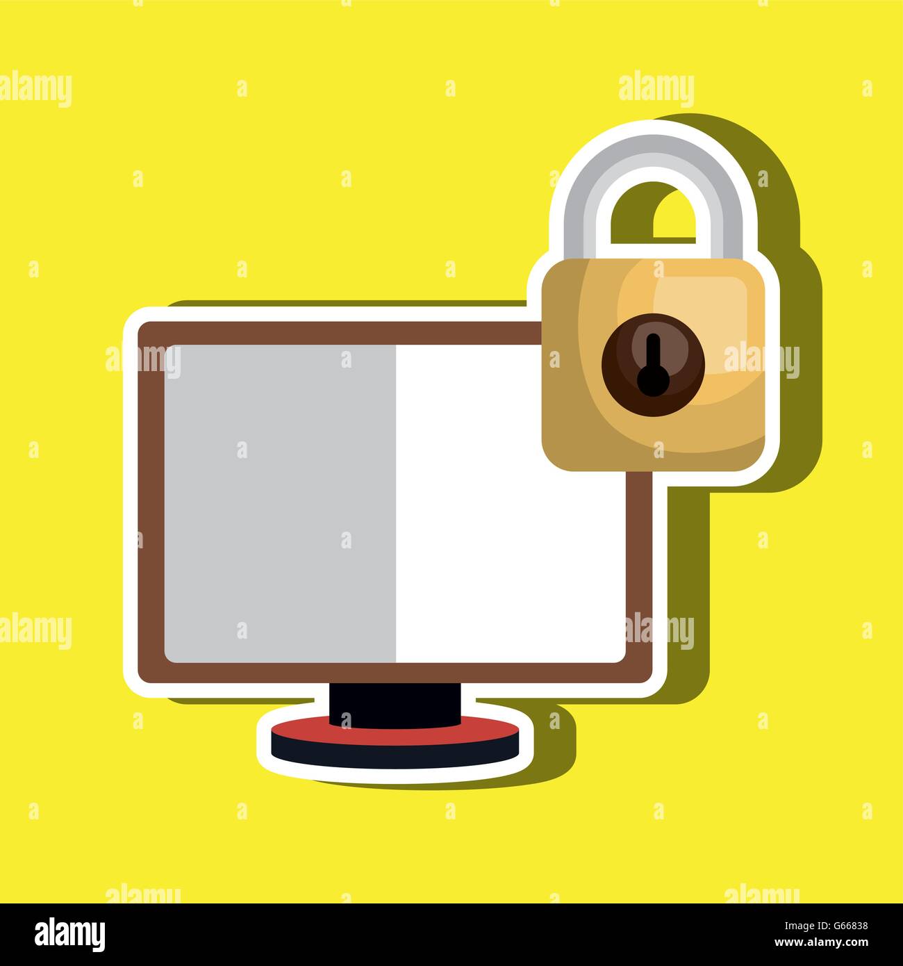 security system design Stock Vector Image & Art - Alamy