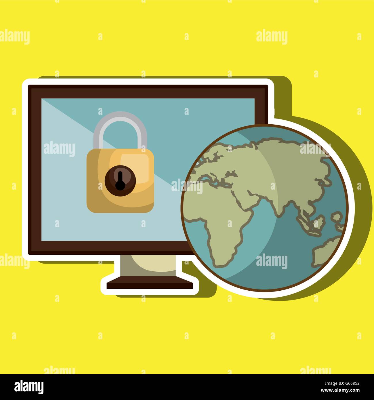 security system design Stock Vector Image & Art - Alamy