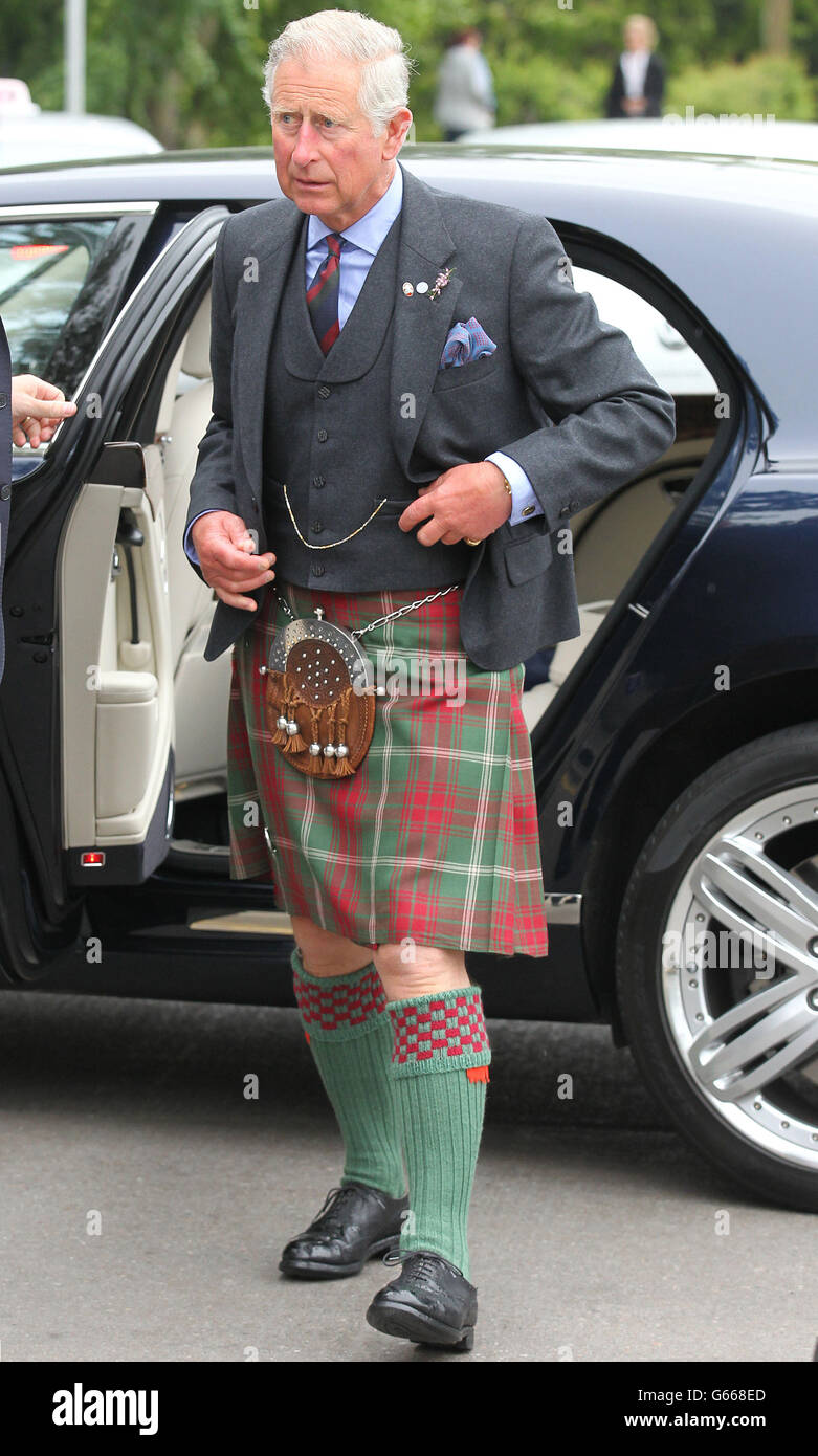 The Prince of Wales during a visit to Ninewells Hospital in Dundee Stock Photo Alamy