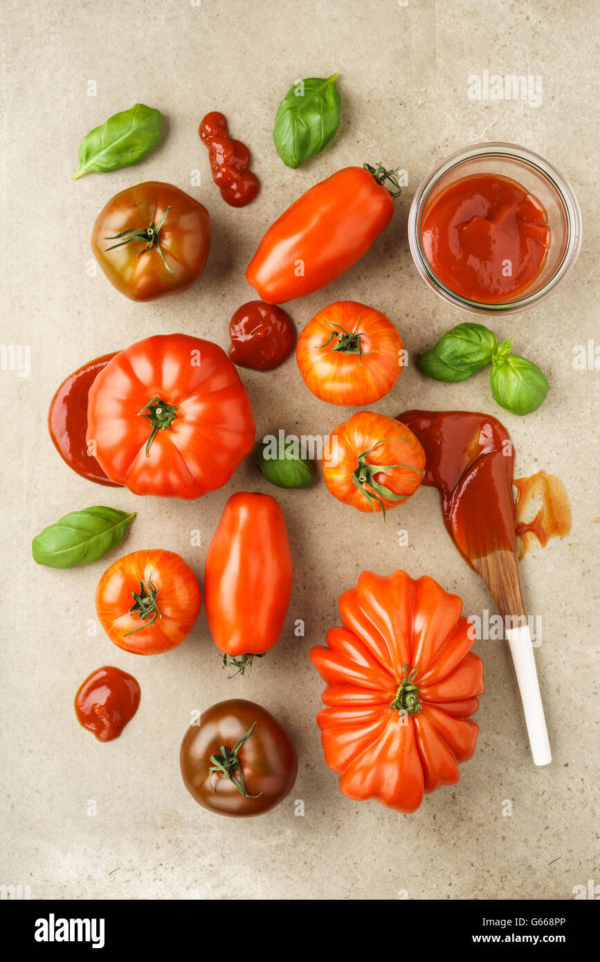 Ketchup tomatoes hi-res stock photography and images - Alamy