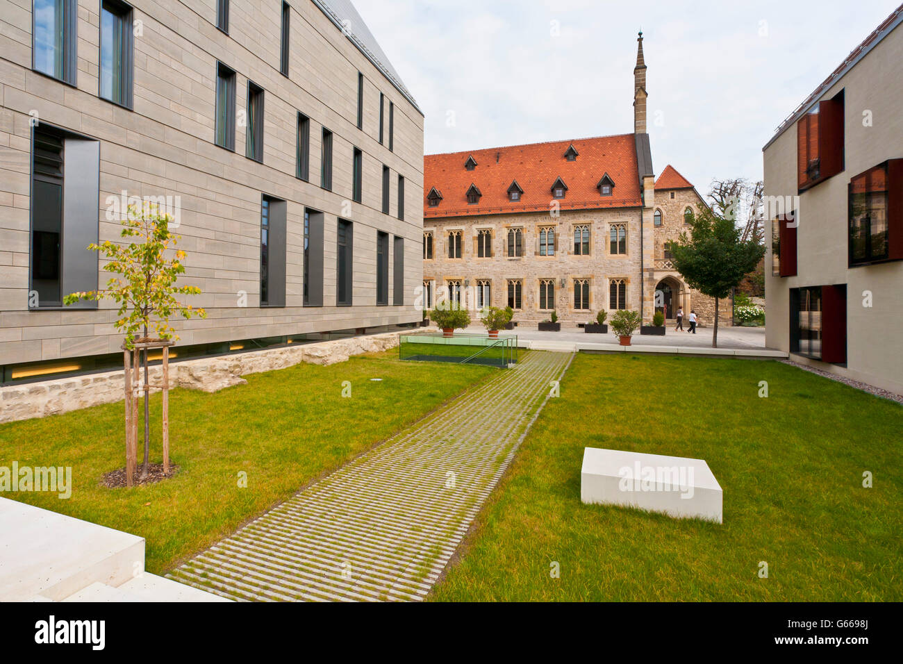 St. Augustine's Church and the Augustinian monastery, conference and meeting centre, Erfurt, Thuringia Stock Photo