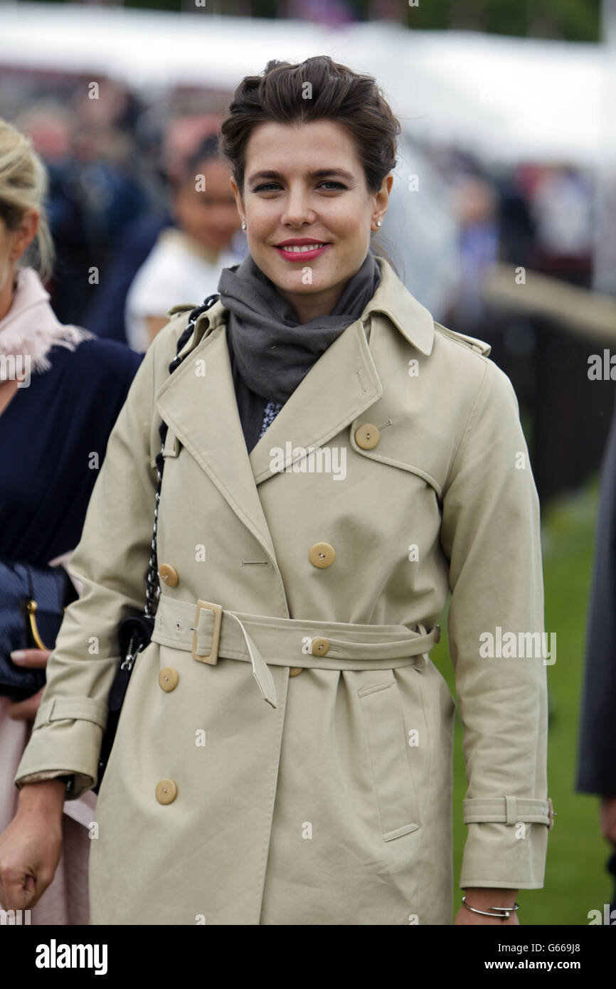 Charlotte Casiraghi at the Cartier Queen s Cup polo tournament