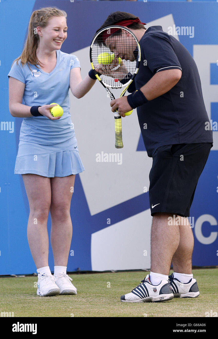 Tennis Aegon Championships 13 Day Seven The Queen S Club Stock Photo Alamy