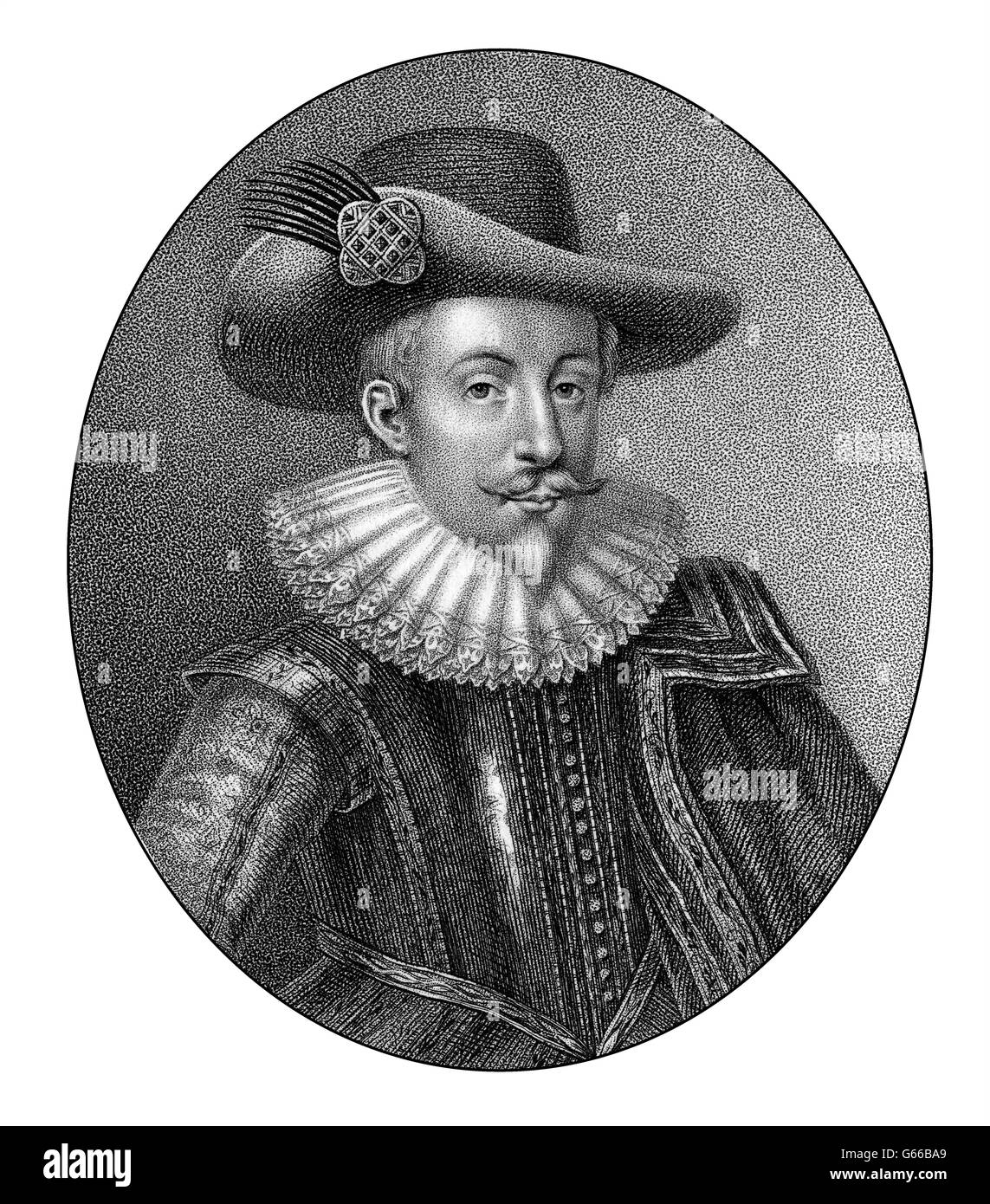 John Digby, 1st Earl of Bristol, 1580-1653, an English diplomat Stock Photo