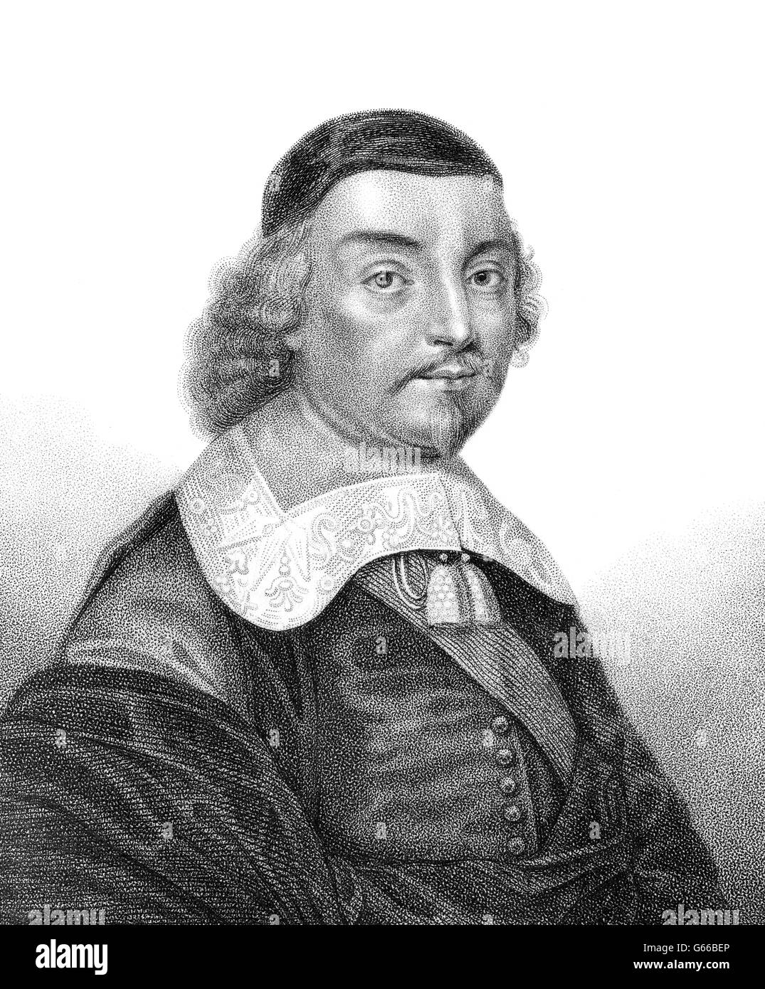 Mildmay Fane, 2nd Earl of Westmorland, 1602-1666, styled Lord le Despenser, was an English nobleman, politician and writer Stock Photo