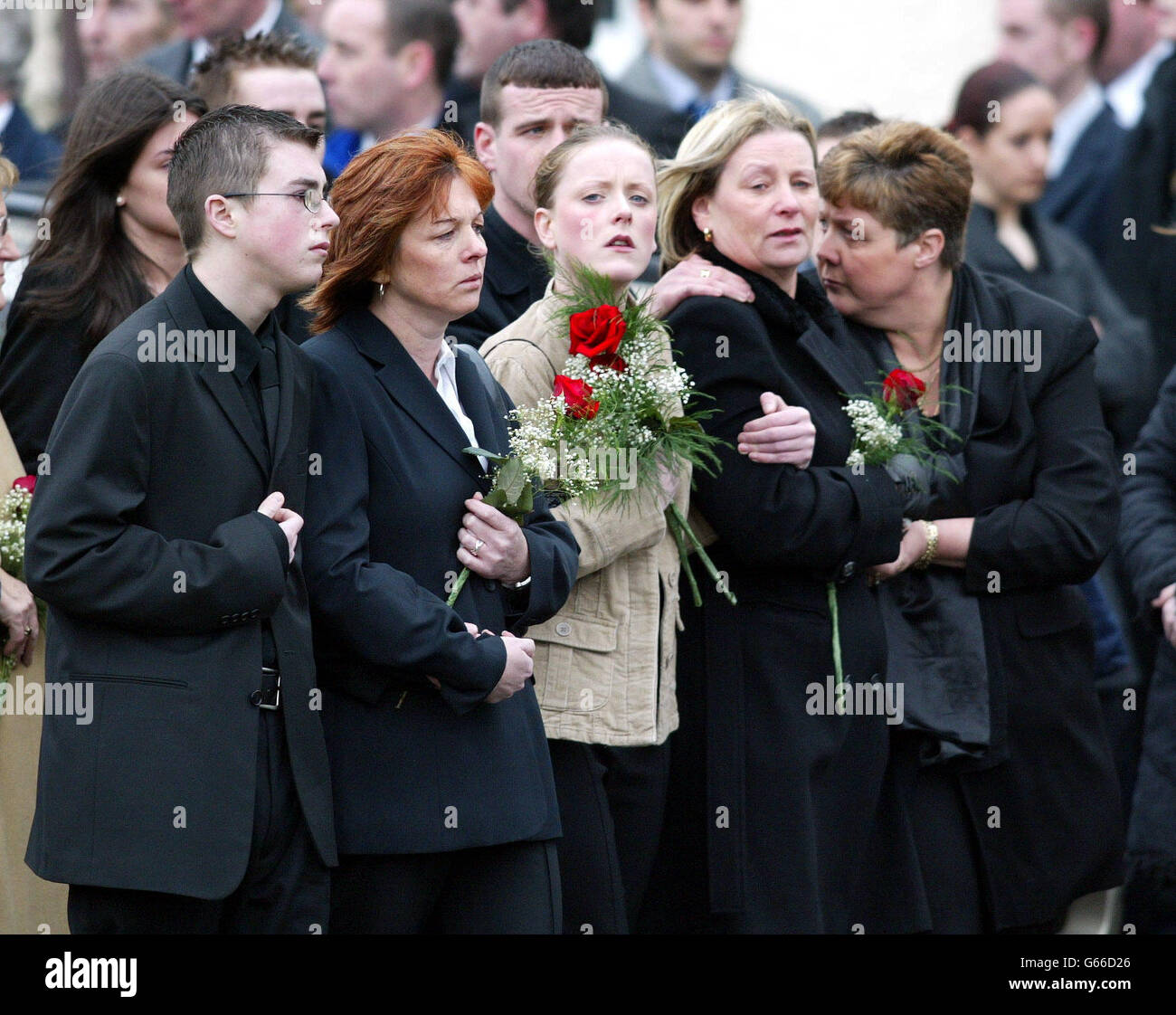 John Gregg - UDA funeral Stock Photo: 107092110 - Alamy