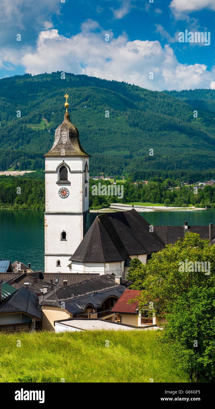 St. Wolfgang im Salzkammergut, Upper Austria, Austria Stock Photo