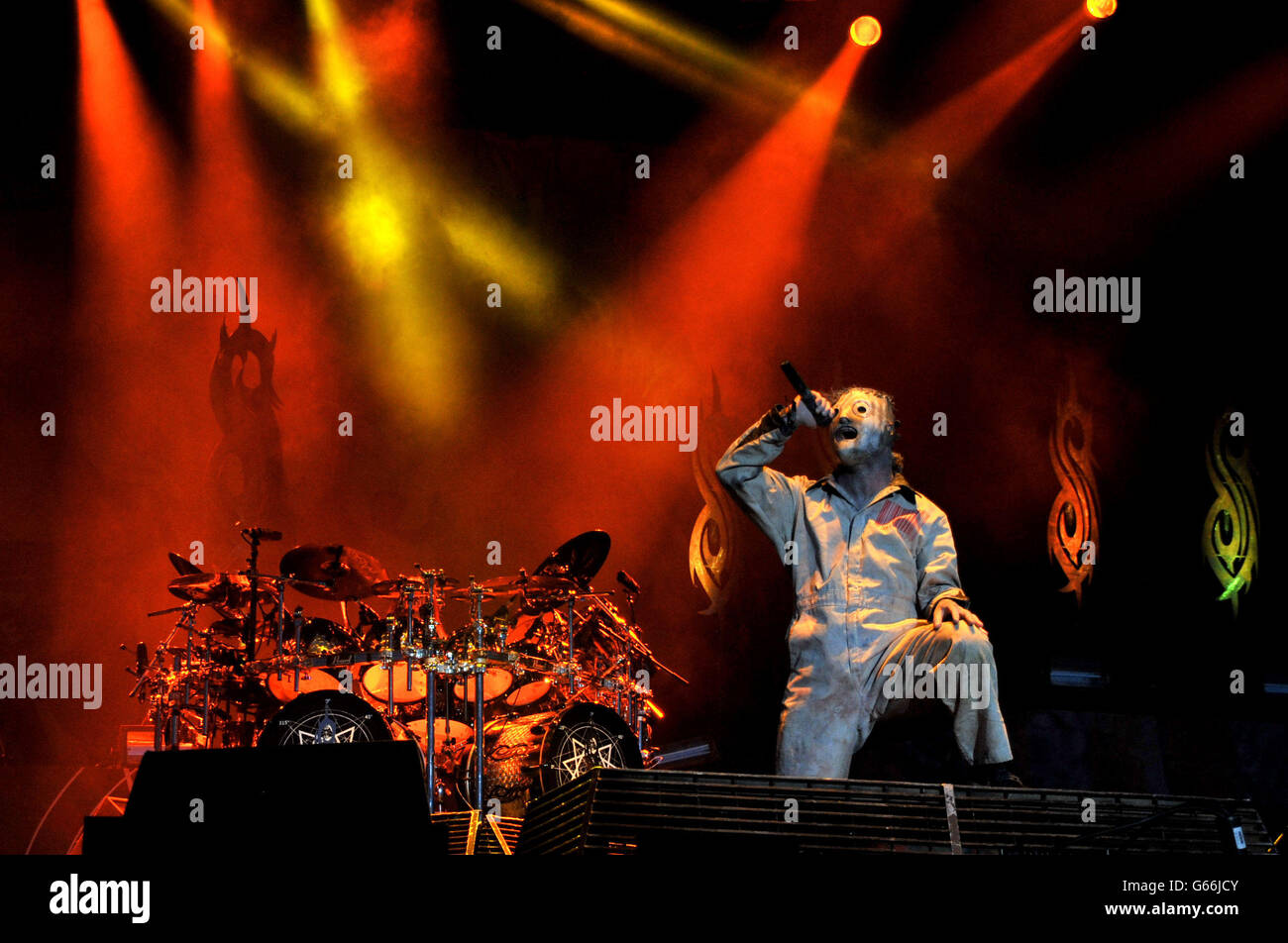 Download Festival 2013. Corey Taylor of Slipknot performs during the ...