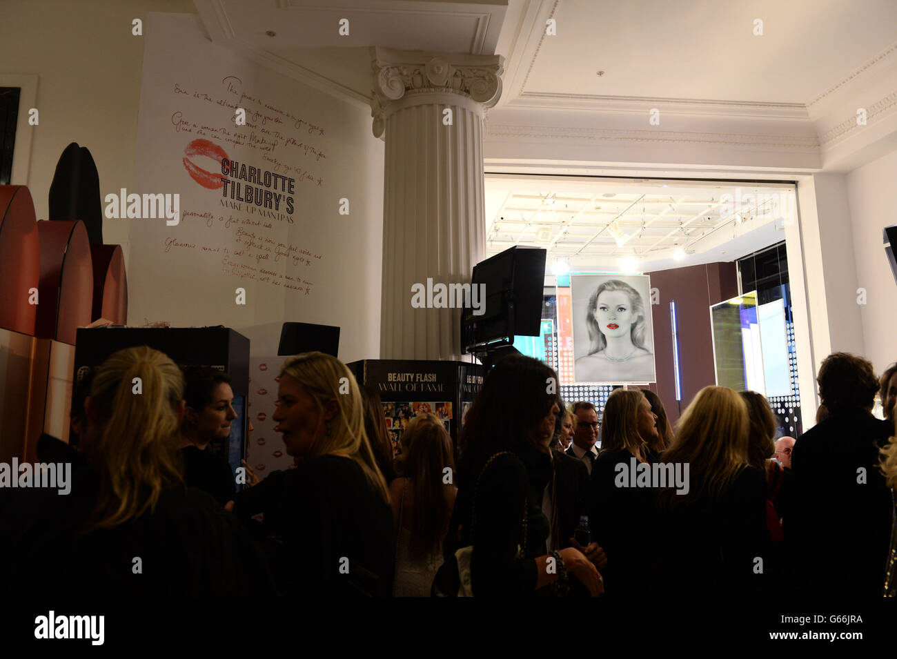 Charlotte Tilbury event London Stock Photo Alamy