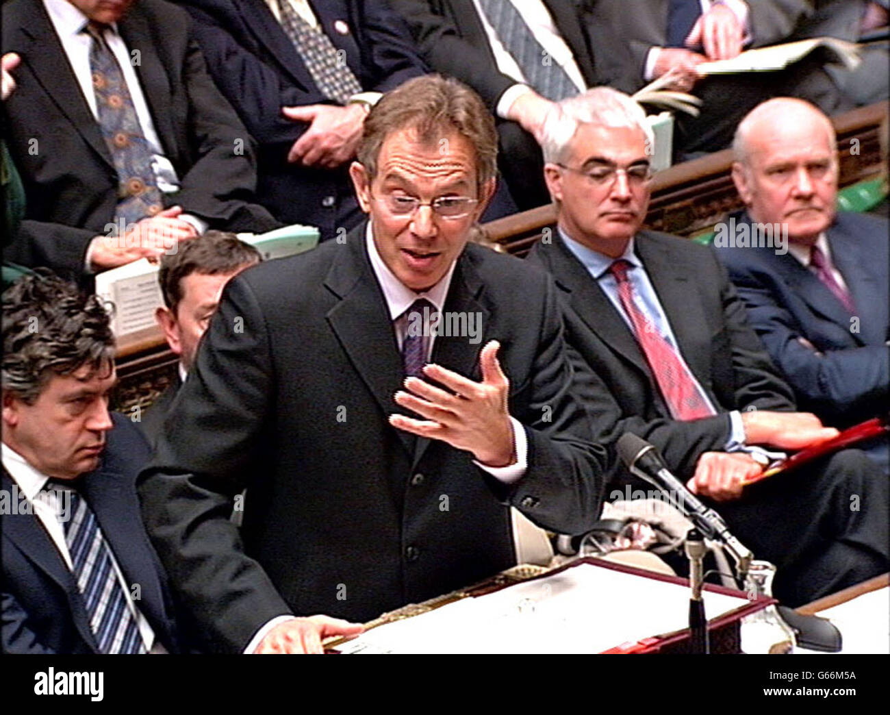 BLAIR - PM QUESTIONS Stock Photo