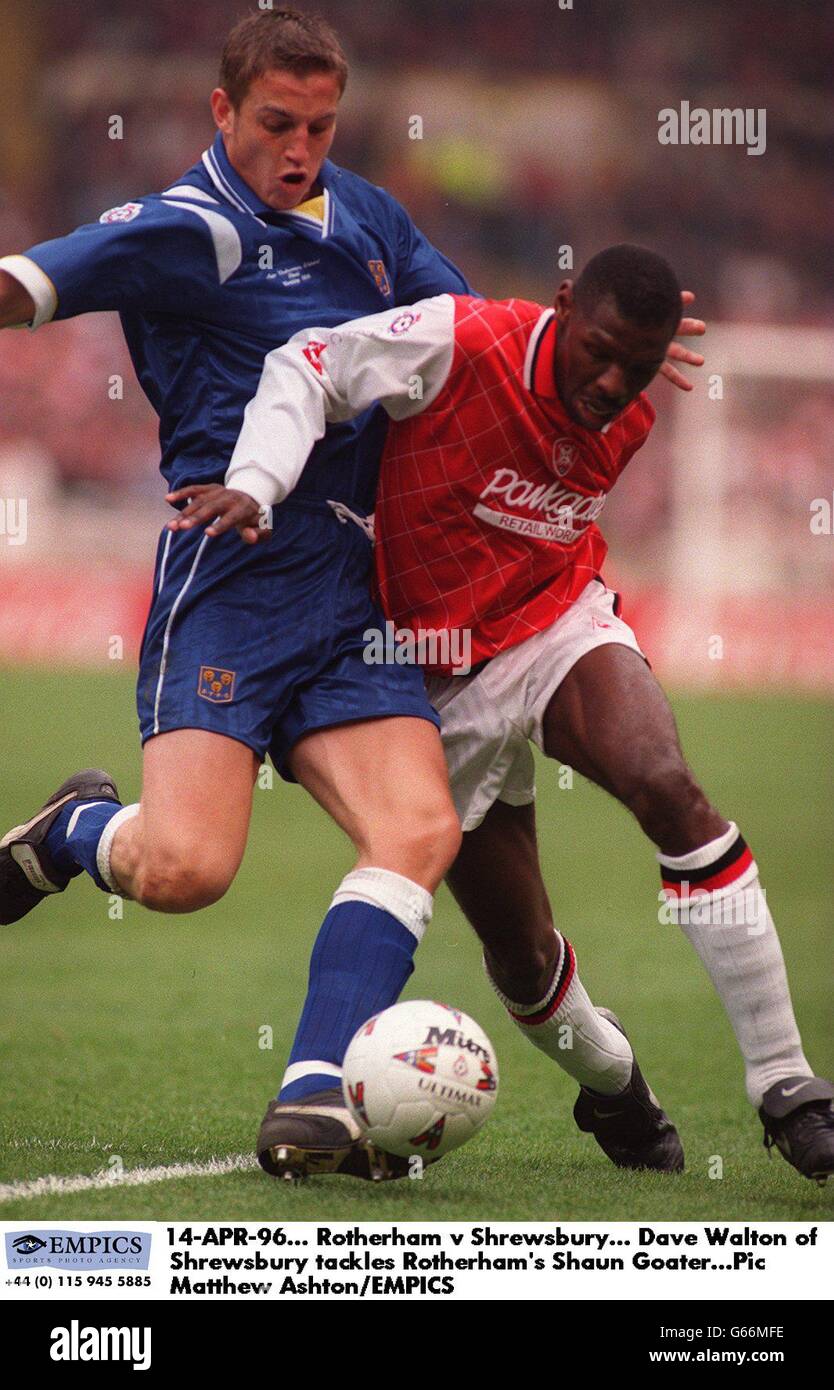 Shaun goater rotherham hi-res stock photography and images - Alamy
