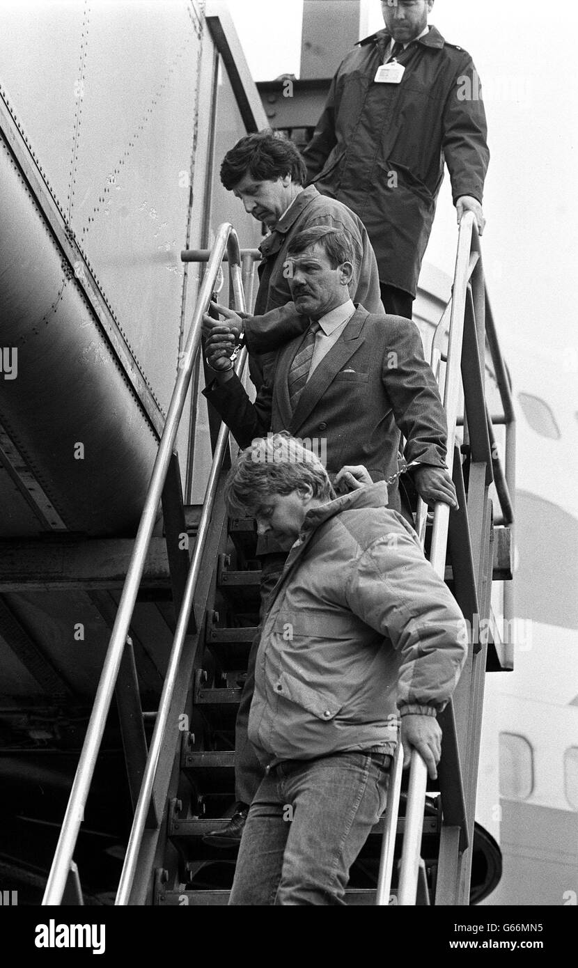 John Fleming set free Stock Photo