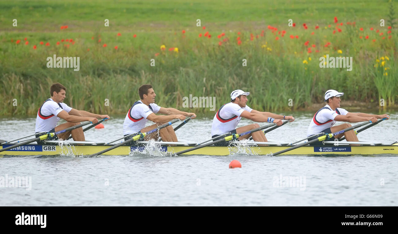 Rowing Rowing World Cup Day One Eton Dorney Stock Photo Alamy