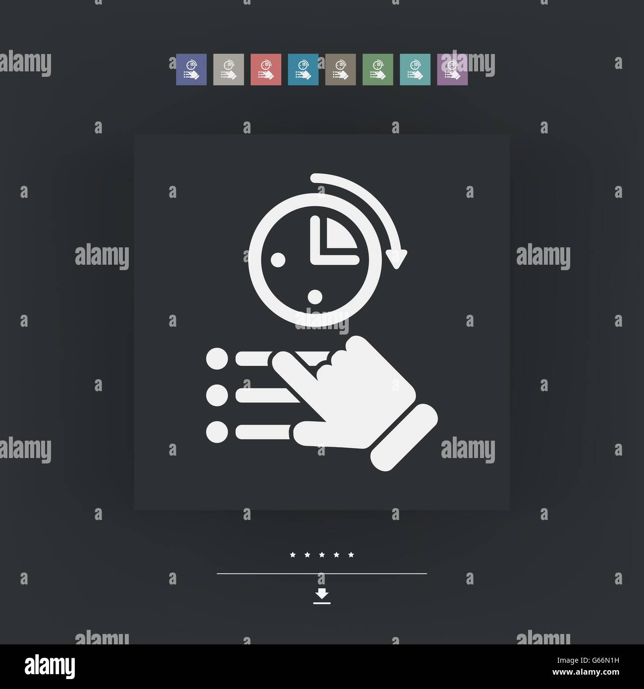 Time Testing Symbol Time for test Stock Vector Image & Art - Alamy