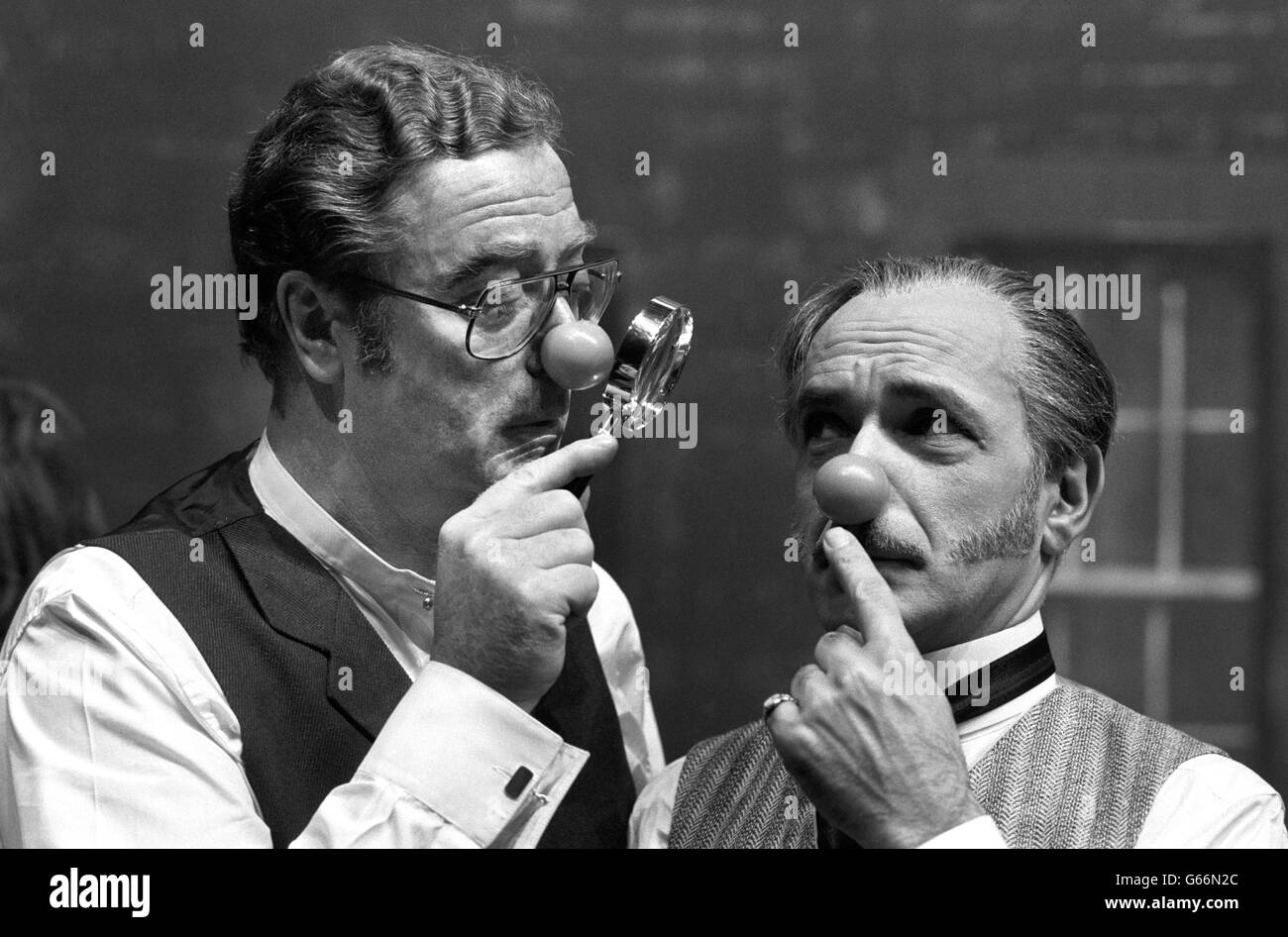 Michael Caine and Ben Kingsley Stock Photo