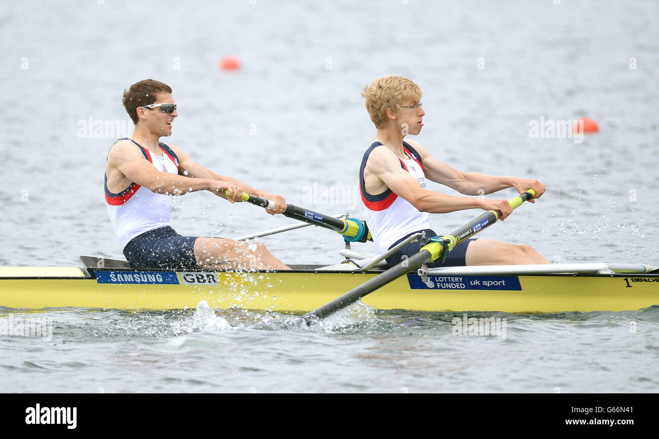 Rowing Rowing World Cup Day One Eton Dorney Stock Photo Alamy