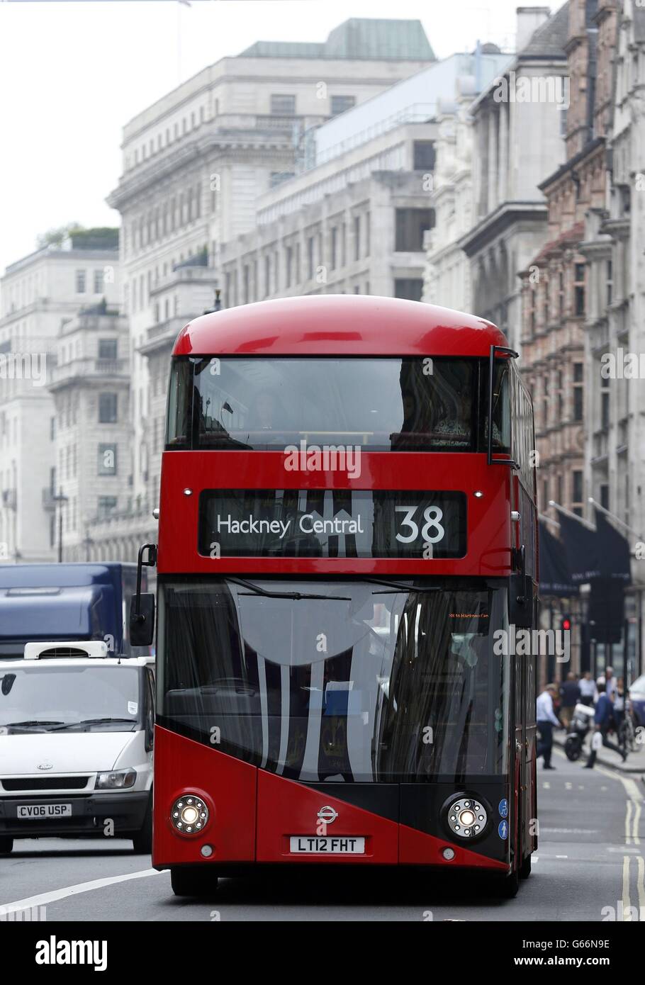 New bus services to start Stock Photo