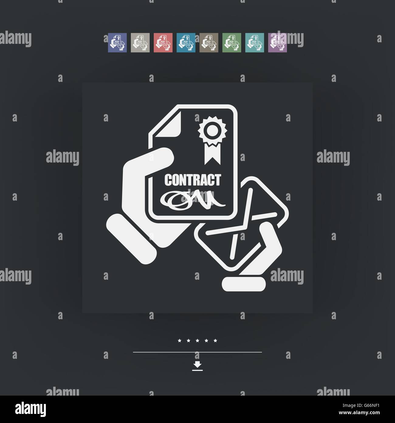 Contract officer Stock Vector Images - Alamy