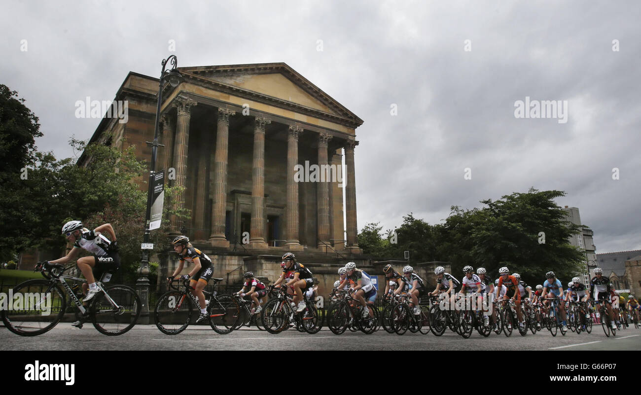 Cycling - National Road Race Championships - Day Four - Glasgow Stock Photo